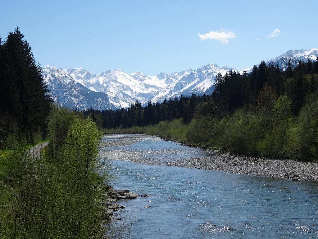 Ferienwohnungen im Färberhaus Fischen im Allgäu Exterior foto